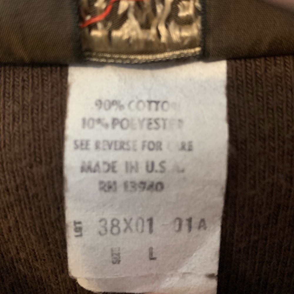 Vintage Inventions Velour Track Jacket Sz M - Picture 4 of 8
